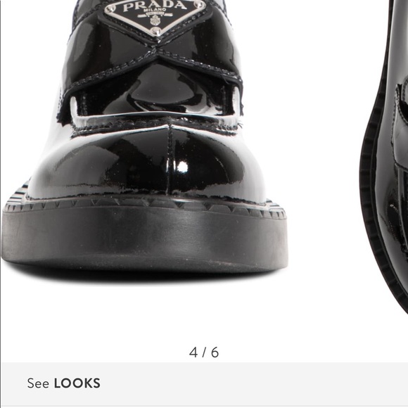 Prada Logo Platform Loafer - Picture 2 of 7
